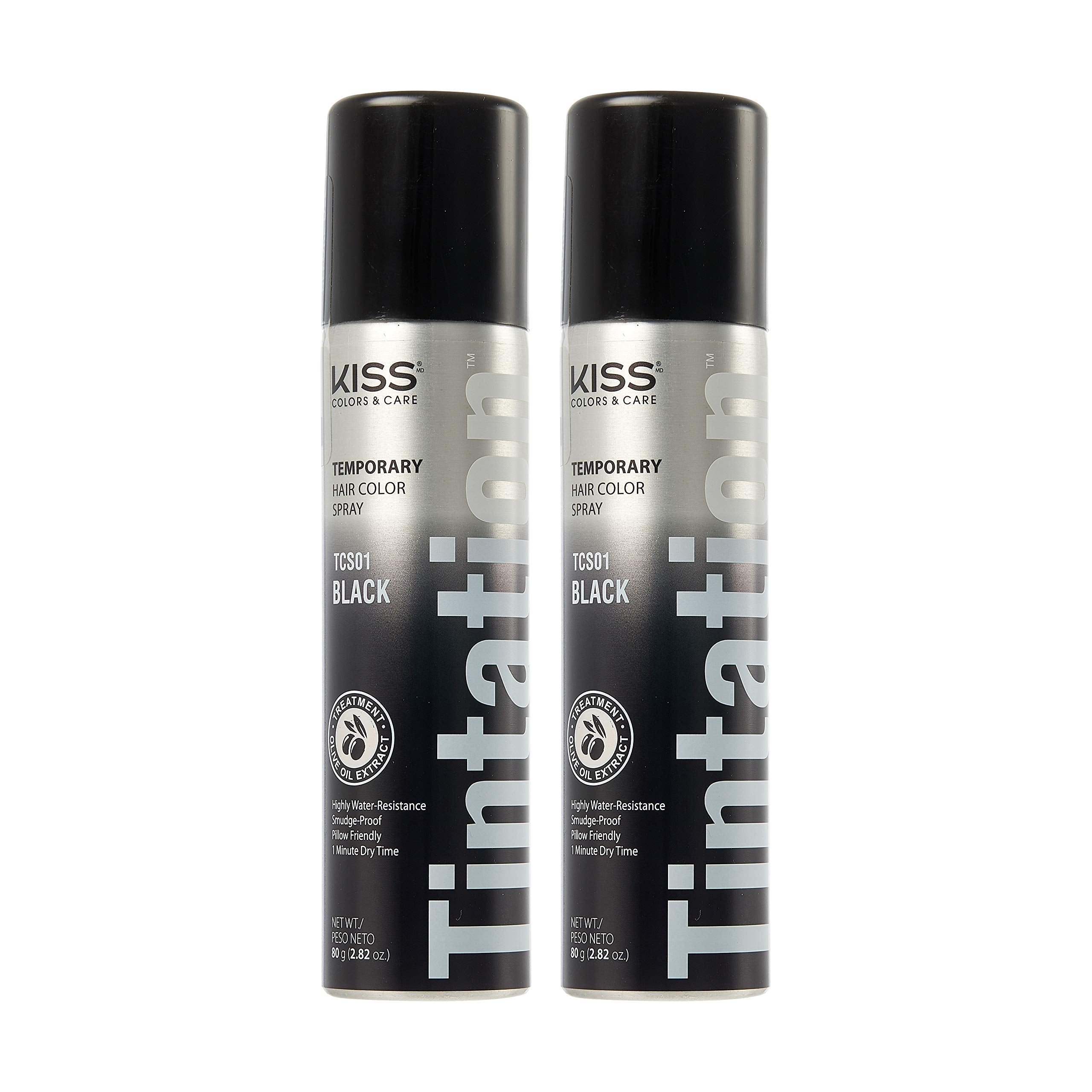 Red by Kiss Kiss Gray Hair Concealer bottle ready for quick root touch-ups.
