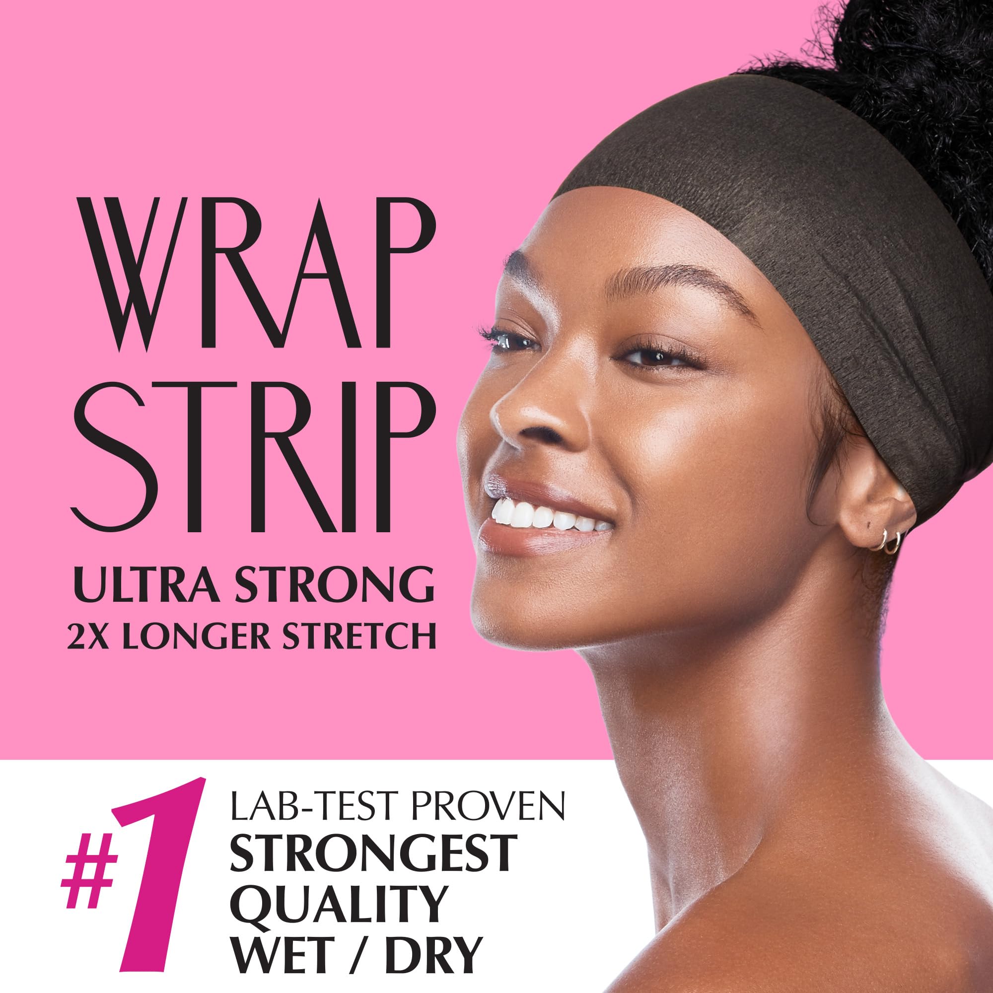 Red by Kiss lab-tested quality strips for reliable grip.