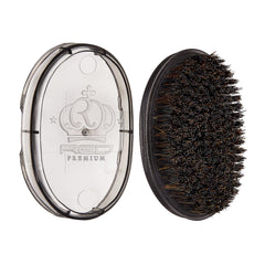 Red by Kiss pocket wave brush held in hand for precise curved styling