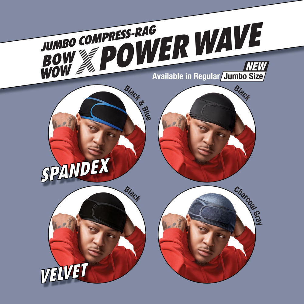 Red by Kiss Bow Wow durag jumbo para cabellos gruesos durante la noche