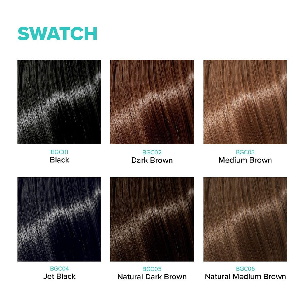 RED by Kiss removal with regular shampoo makes daily touch-ups simple.