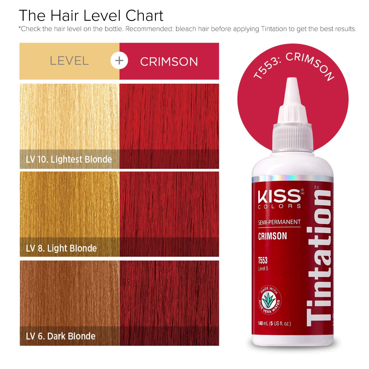 Red by Kiss Tintation Crimson glove-ready application close-up.
