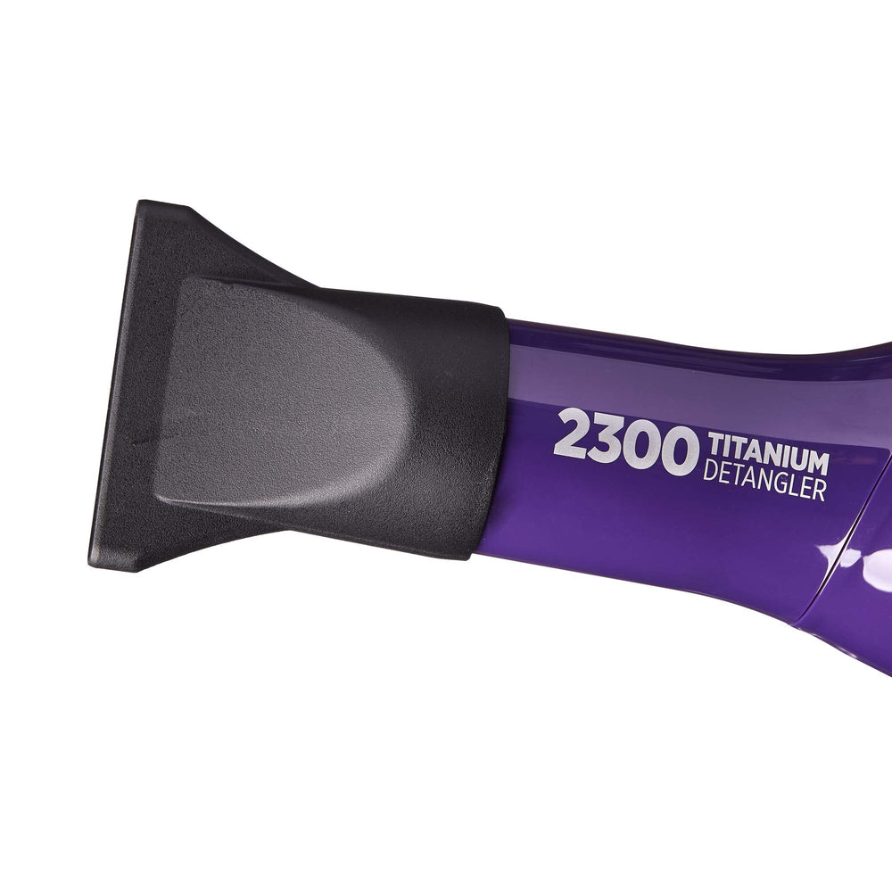 Red by Kiss Titanium 2300 Detangler Dryer three bonus titanium detangler piks included.