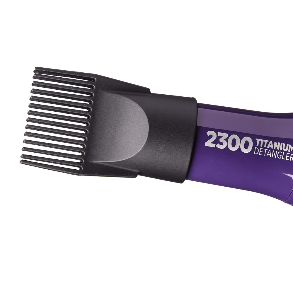 Red by Kiss Titanium 2300 Detangler Dryer suitable for all hair types.