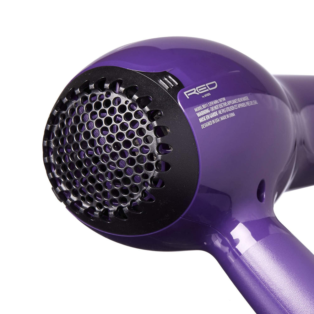 Red by Kiss Titanium 2300 Detangler Dryer high heat resistance for durable styling sessions.