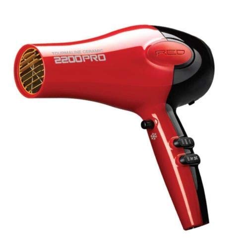 Side view highlighting ergonomic design and powerful airflow