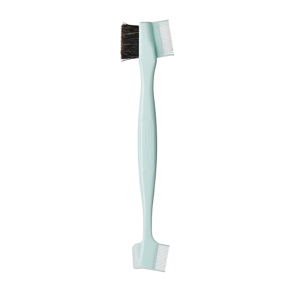 Red by Kiss Ultimate Edge Fixer brush bristles reveal gentle scalp massage while styling.