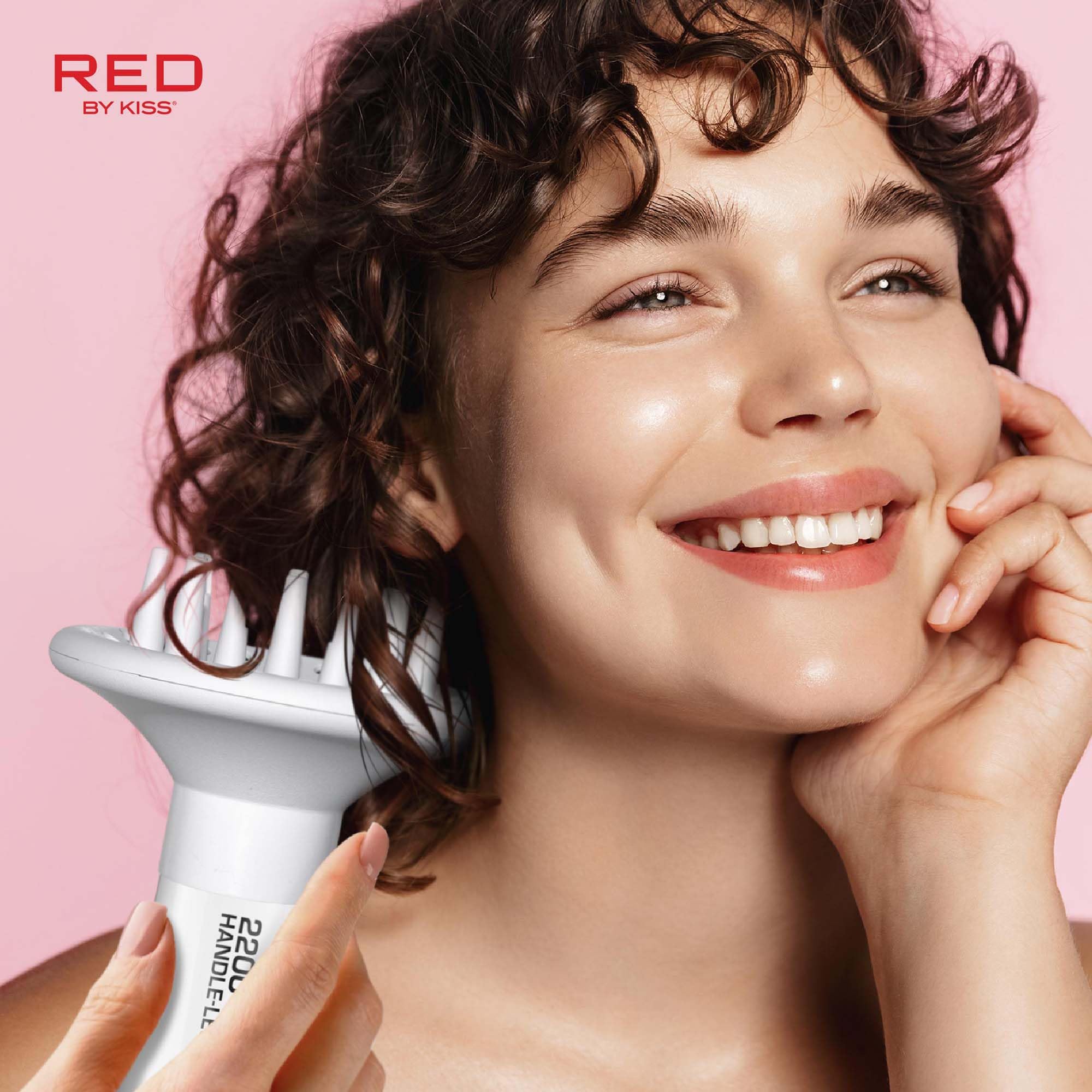 Red by Kiss white color fits modern styling setups.