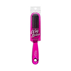 RED by Kiss Wig Brush demonstrates ultimate detangling on wigs.