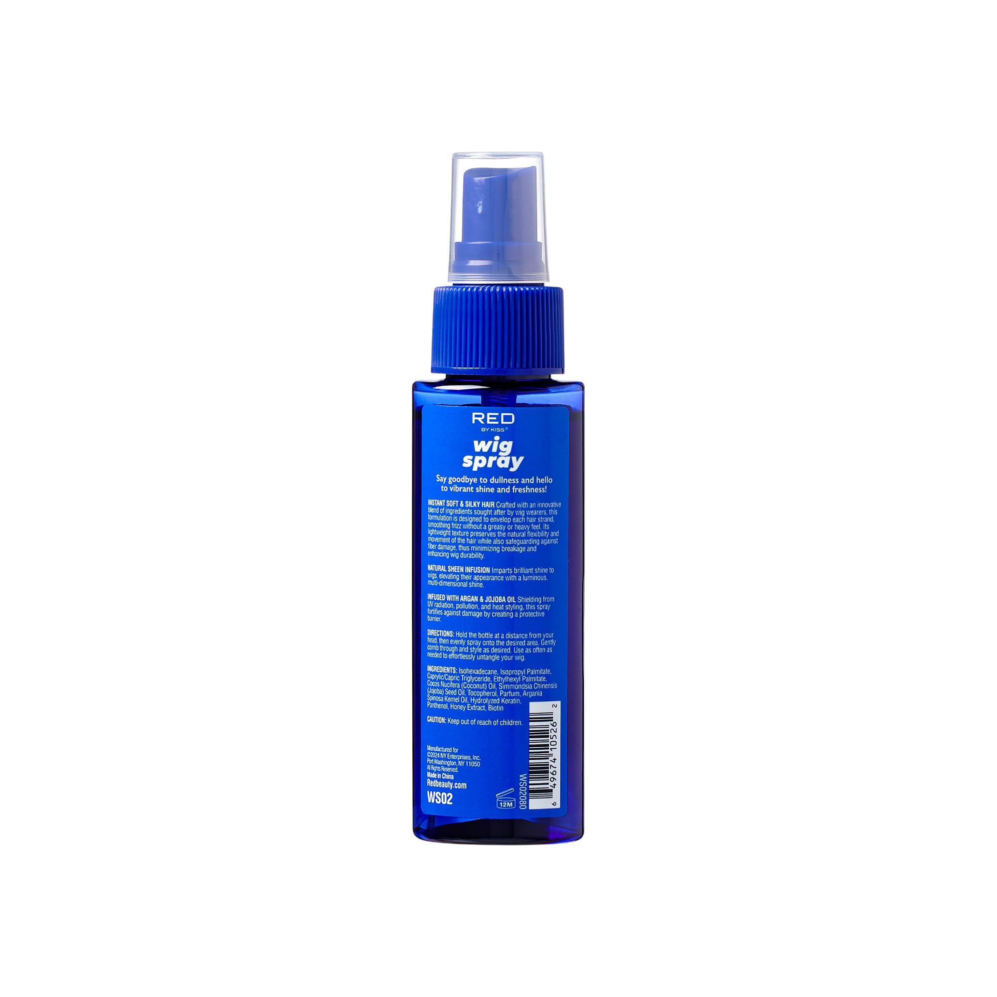 Red by Kiss Wig Spray protección integral para todo tipo de cabello.