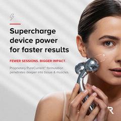 RED Medical Supplies age-defying gel bottle cap close-up highlights leak-free packaging.