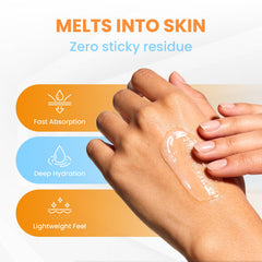 Redcool Arnica Cream applied on arms and legs for daily comfort.
