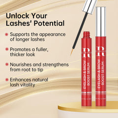 Lifestyle eyes featuring natural, enhanced lash appearance with Redcool