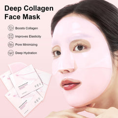 Redcool Pink Collagen Jelly Mask color-change during absorption signals nourishment