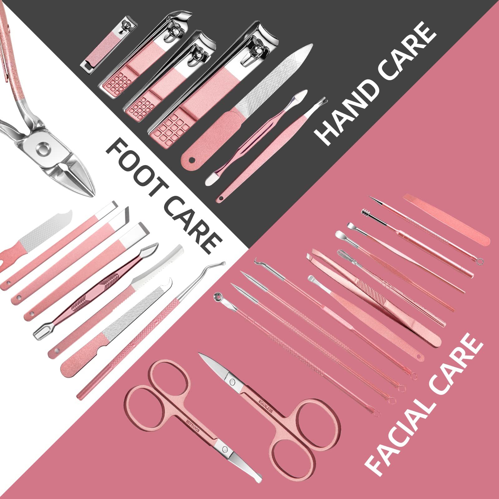 RedFlow carbon steel clippers, durable and sharp for daily use.