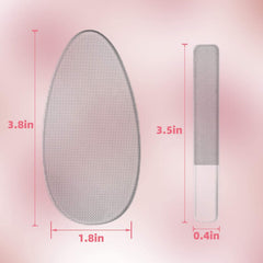 RedFlow crystal nail buffer closeup for a polished finish.