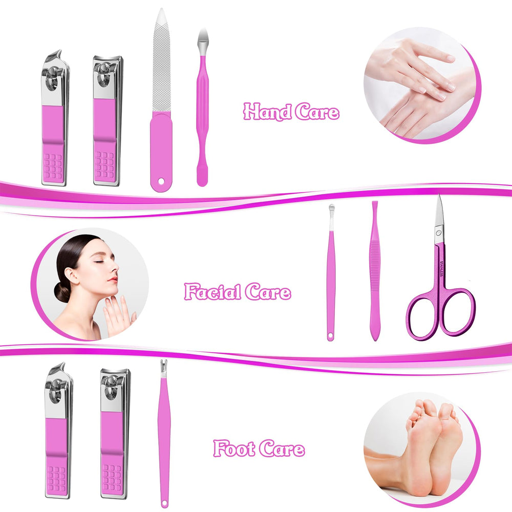 RedFlow nail clippers 8-in-1 bundle with precision blades