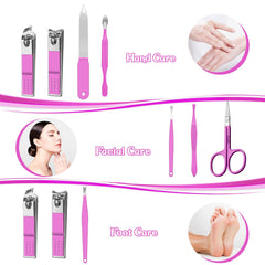 RedFlow nail clippers 8-in-1 bundle with precision blades