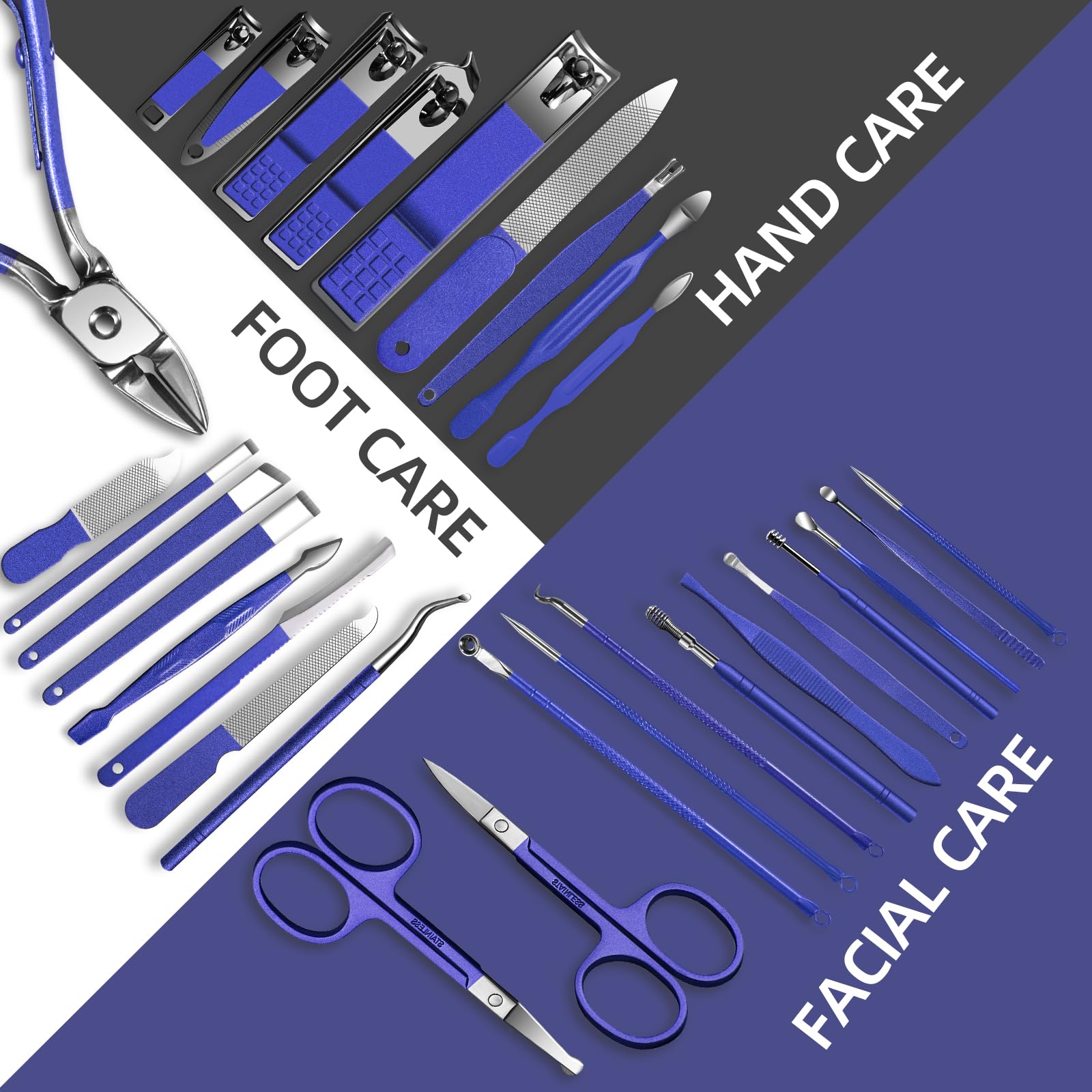 RedFlow nail files and tools array for versatile grooming.