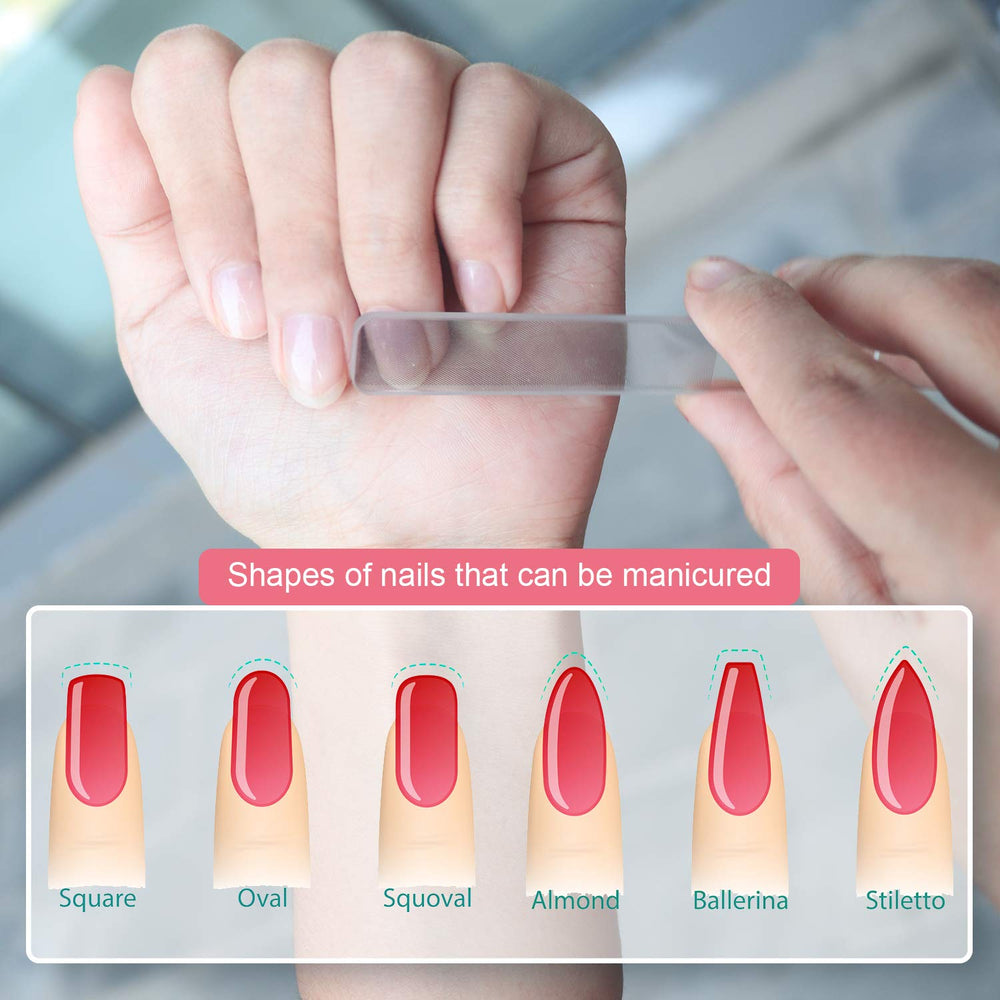 RedFlow smooth edge nail buffer for gentle finishing.