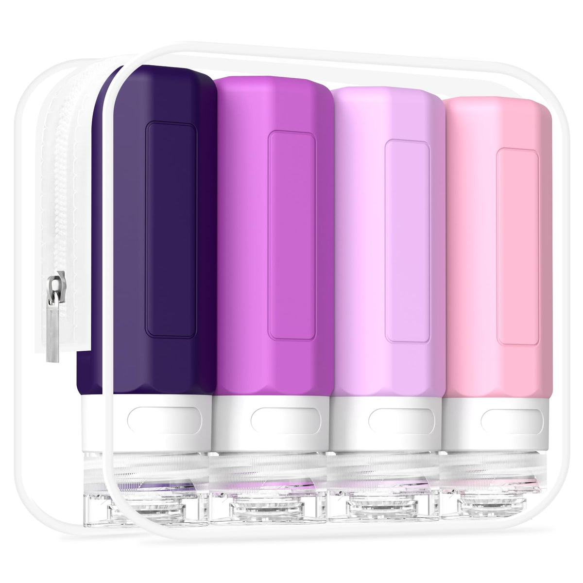 Redfly travel bottle with leak-proof 3 oz design for safe carry-on toiletries.