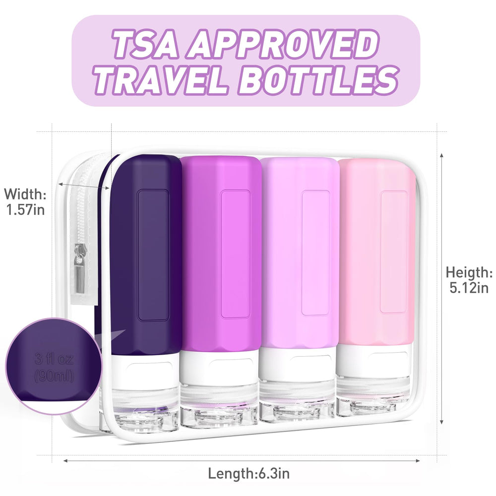 Redfly shampoo and conditioner bottles fit your haircare routine on trips.