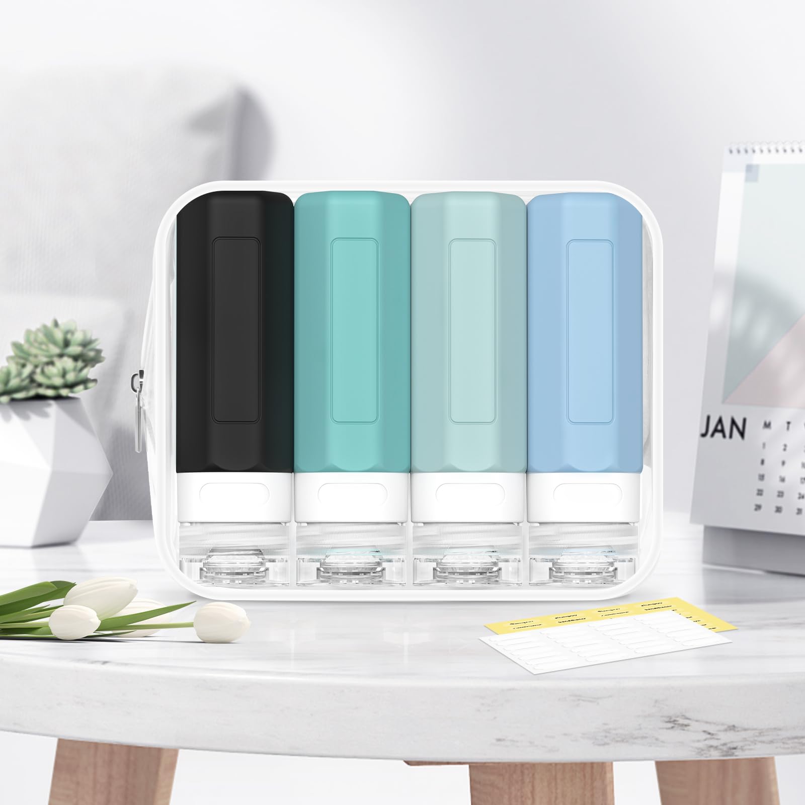 Redfly squeezable silicone bottles offering smooth, controlled dispensing