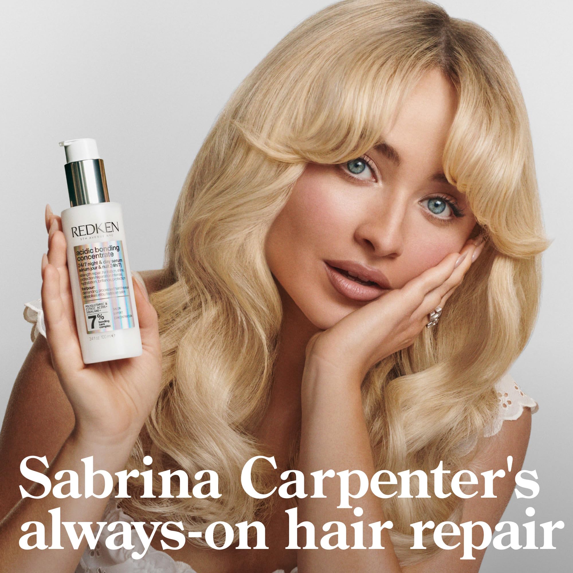 Redken serum protecting color-treated hair
