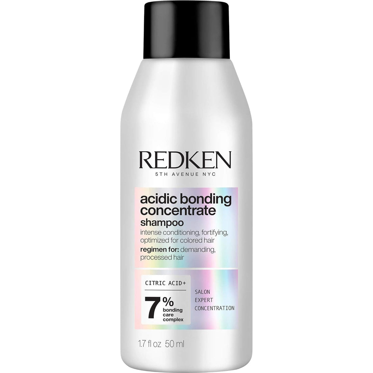 Redken Acidic Bonding Concentrate: botella de champú para aplicación suave