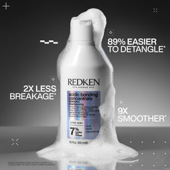 Textura cremosa del champú Redken para una experiencia de lavado suave