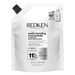 Redken Acidic Bonding Concentrate Conditioner bottle illustrating color protection and bond support