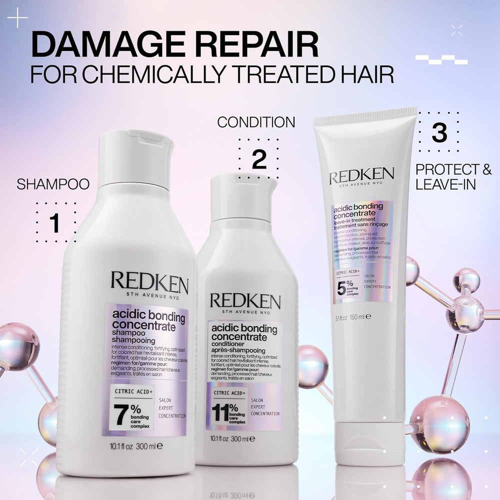 Texture detail of Redken Acidic Bonding Concentrate conditioning formula