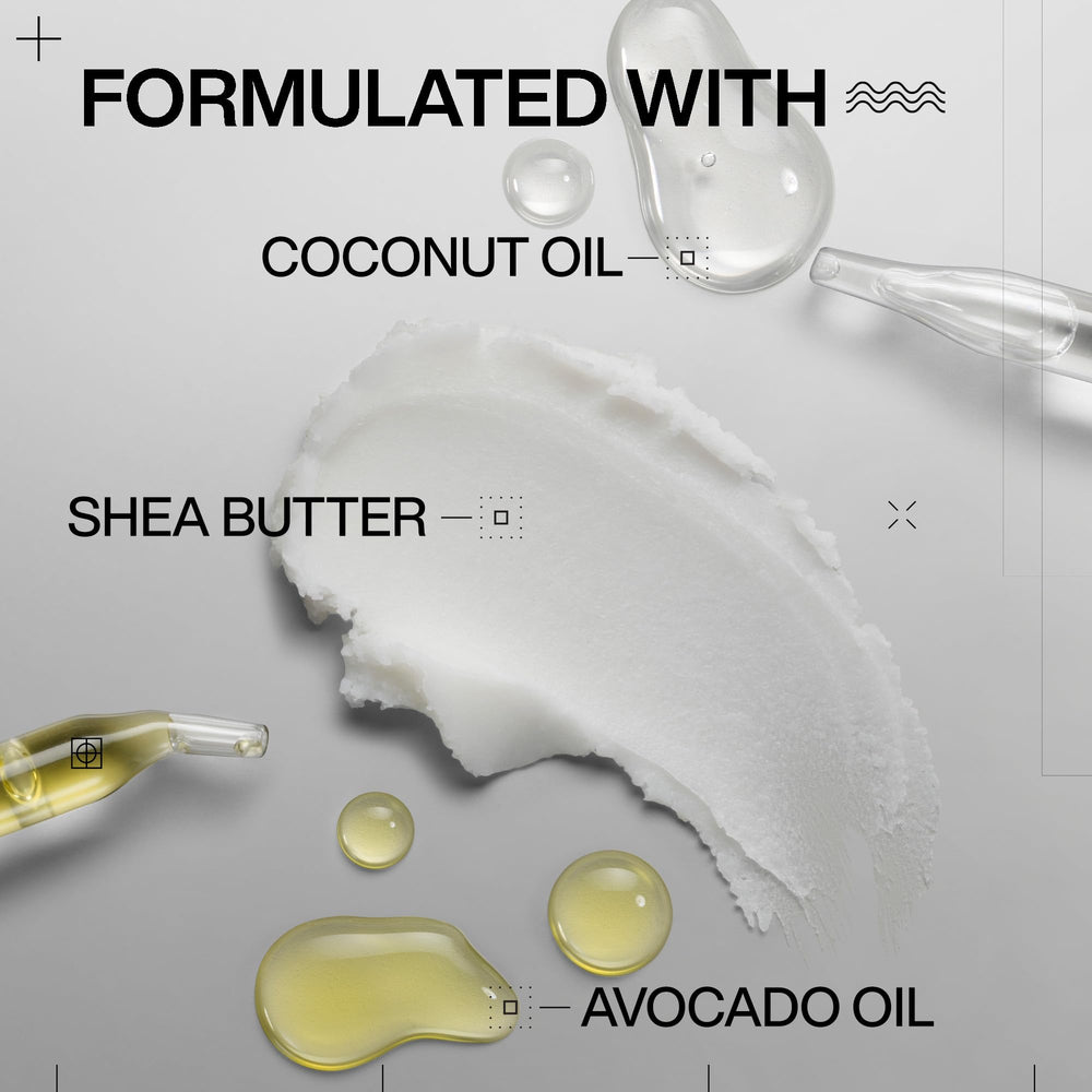 Redken Acidic Bonding Curls shea butter richness enhances smoothness in curls.