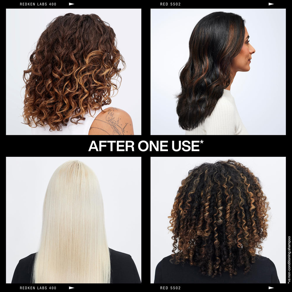 Redken Acidic Bonding Leave-In heat protection icon illustrating up to 450 degrees
