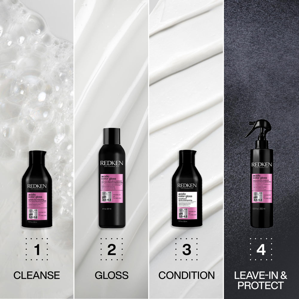 Redken Acidic Color Gloss, sin sulfatos para color vivaz.