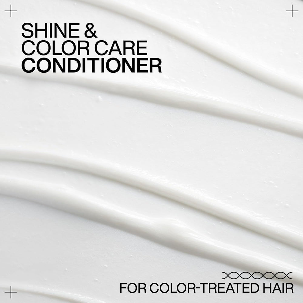 Packaging display of Redken Acidic Color Gloss Conditioner and color-care routine