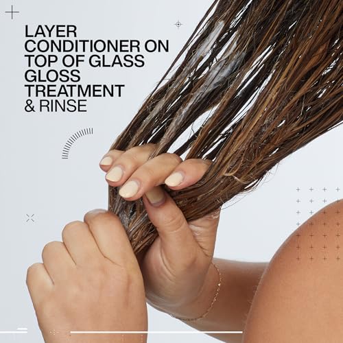 Redken Acidic Color Gloss, resultados visibles en cabello teñido.
