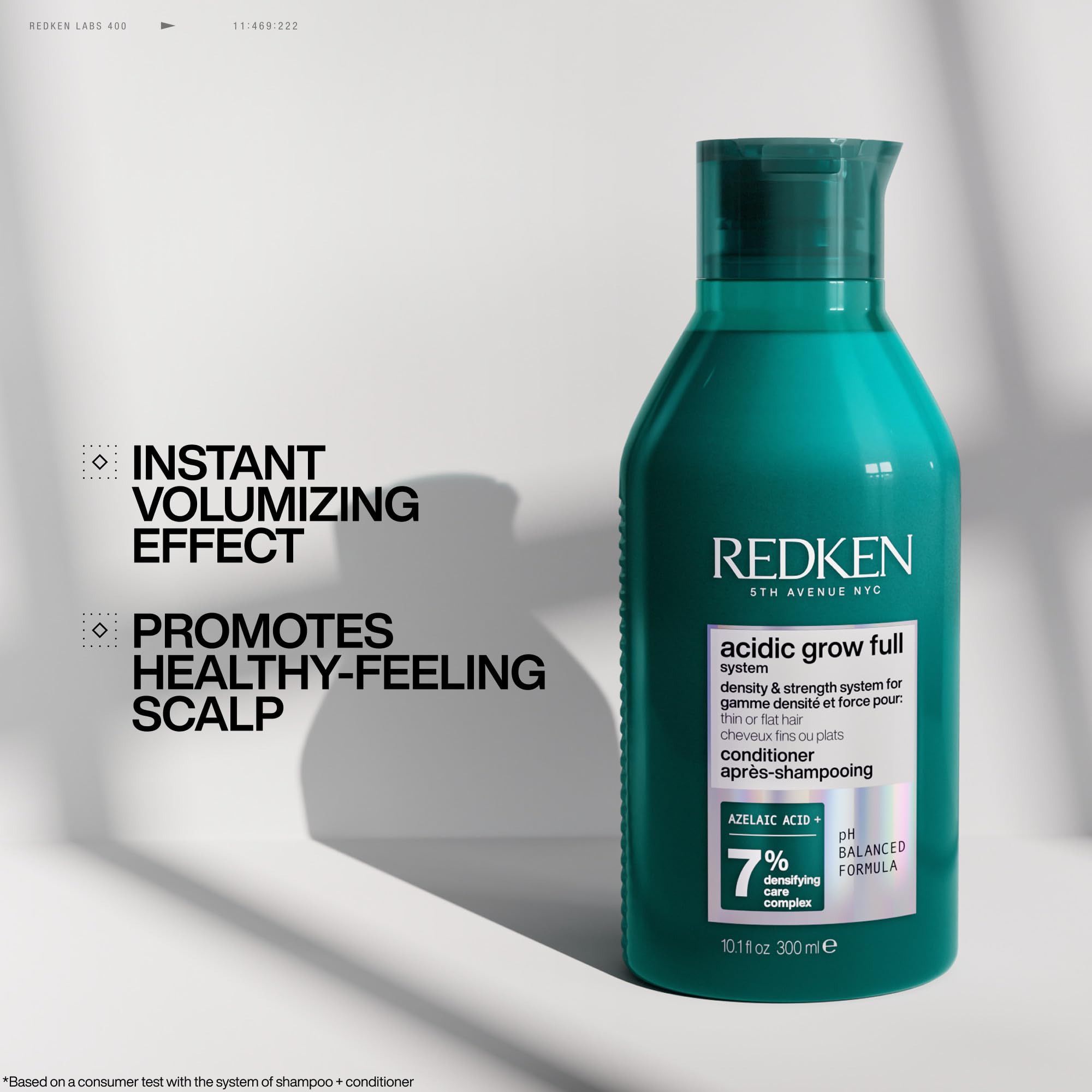 Product packaging of Redken Acidic Grow Full Conditioner