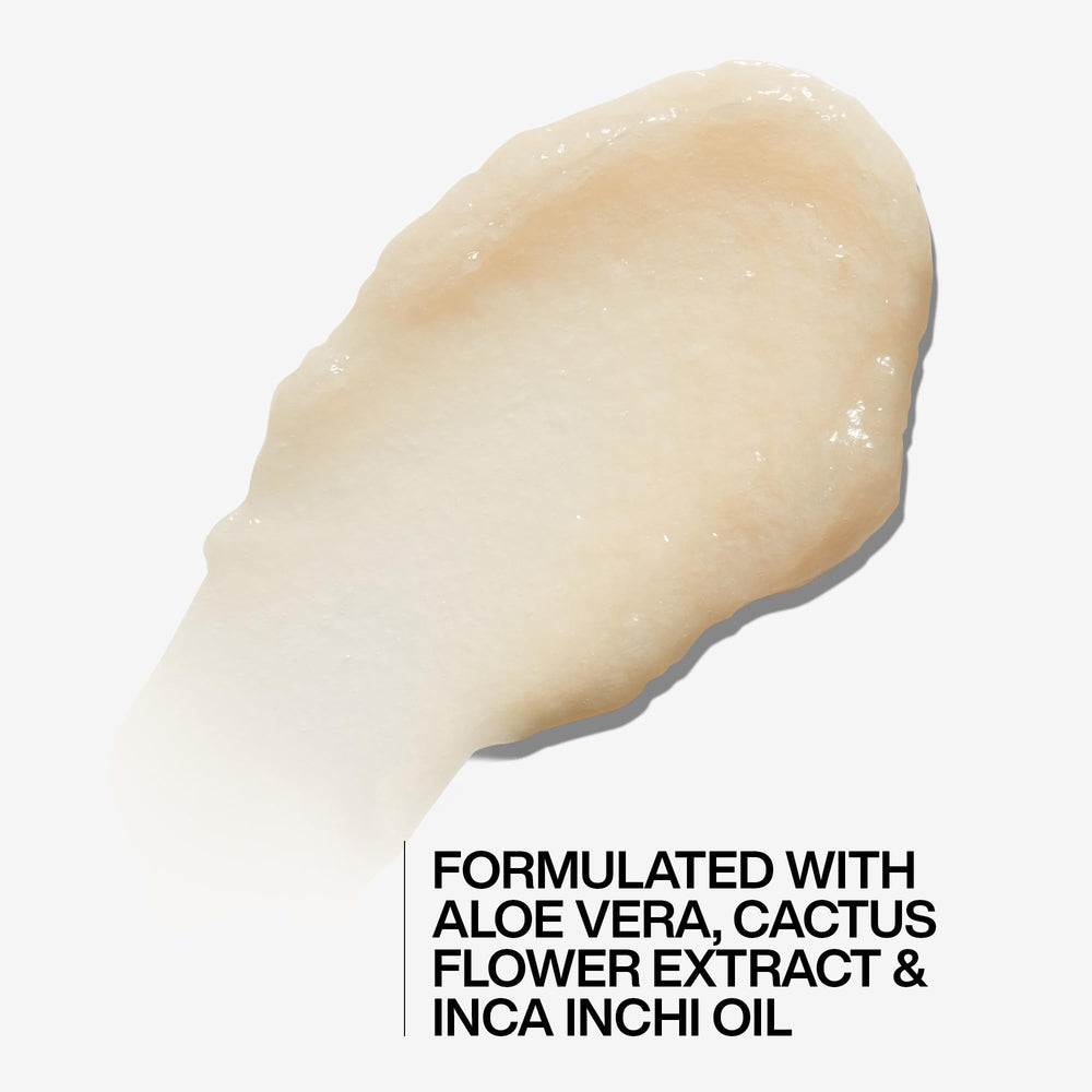 Redken All Soft Mega moisture glow after use on dry hair.