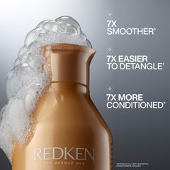 Redken All Soft Mini Kit moisturizing conditioner tube detangles while boosting hair suppleness.