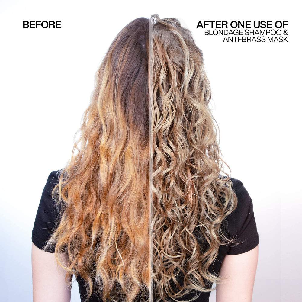 Redken Blondage Express Anti-Brass Mask 5-minute toning for brass control