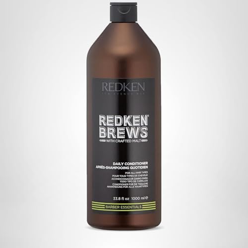 Redken Brews Daily Conditioner gift-ready packaging, ideal for Father's Day.