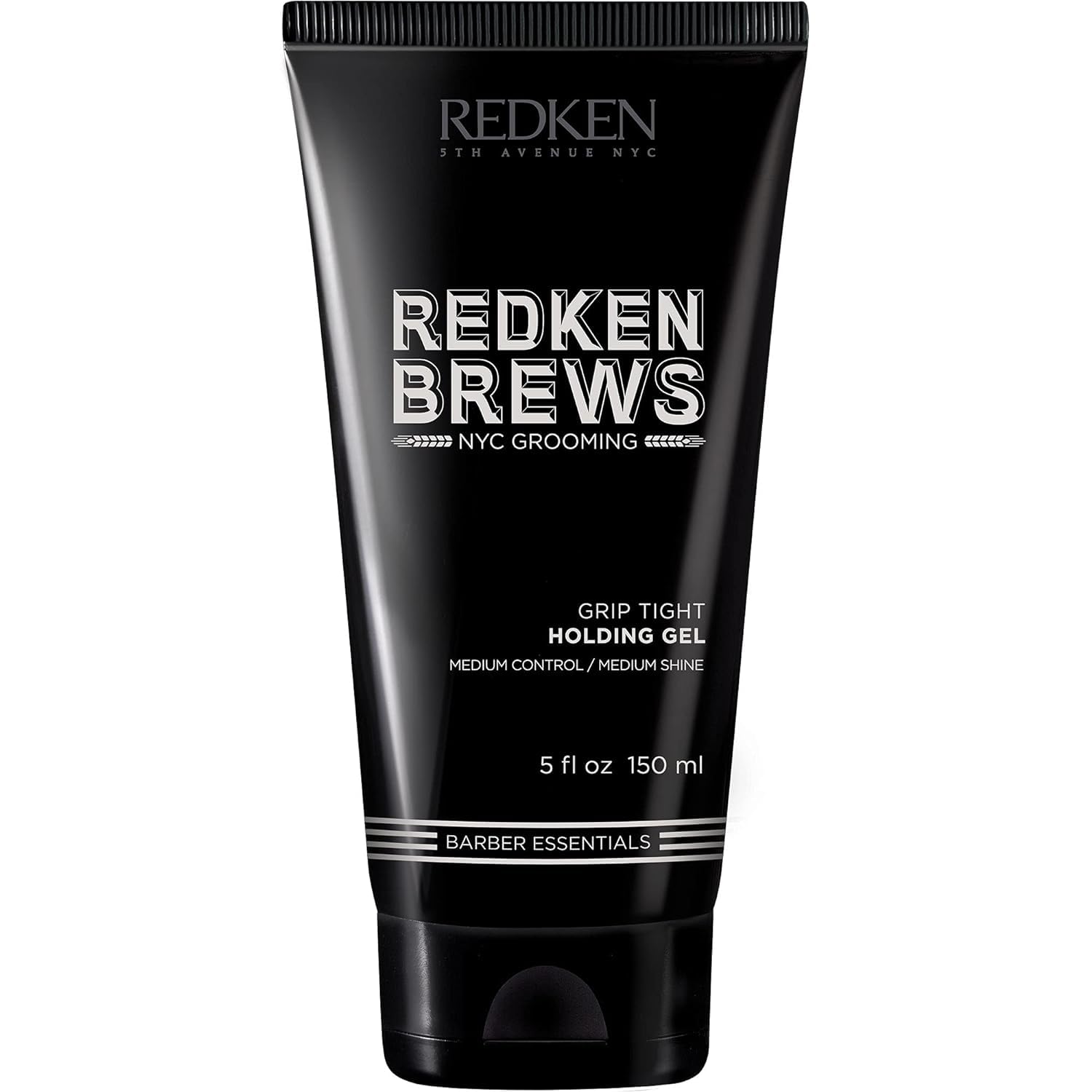 Redken Brews Holding Gel bottle pour shows medium hold for daily styling