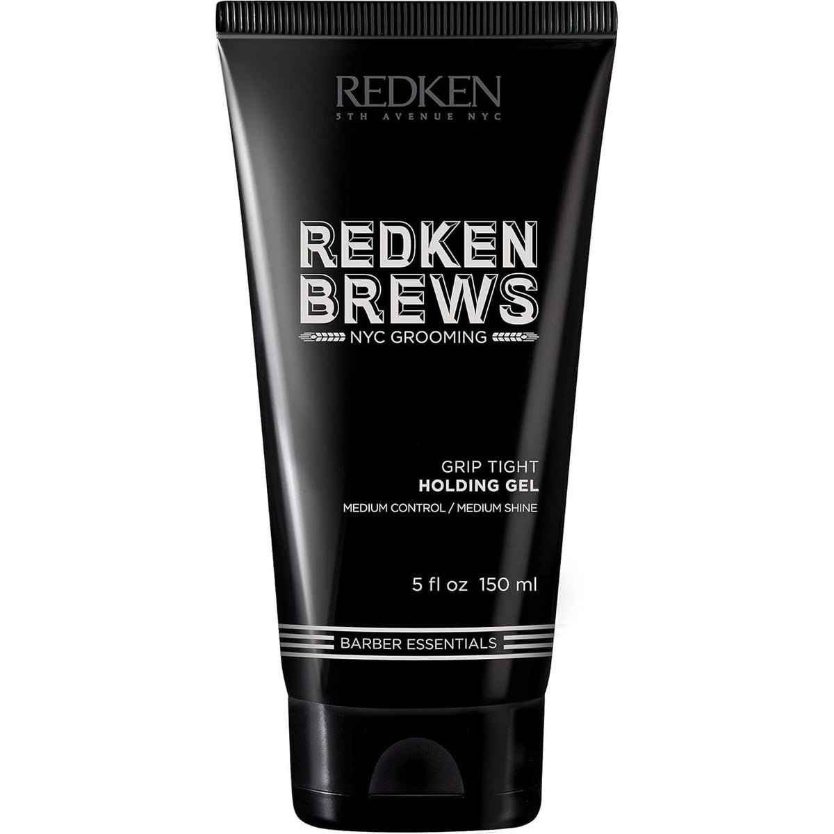Redken Brews Holding Gel bottle pour shows medium hold for daily styling