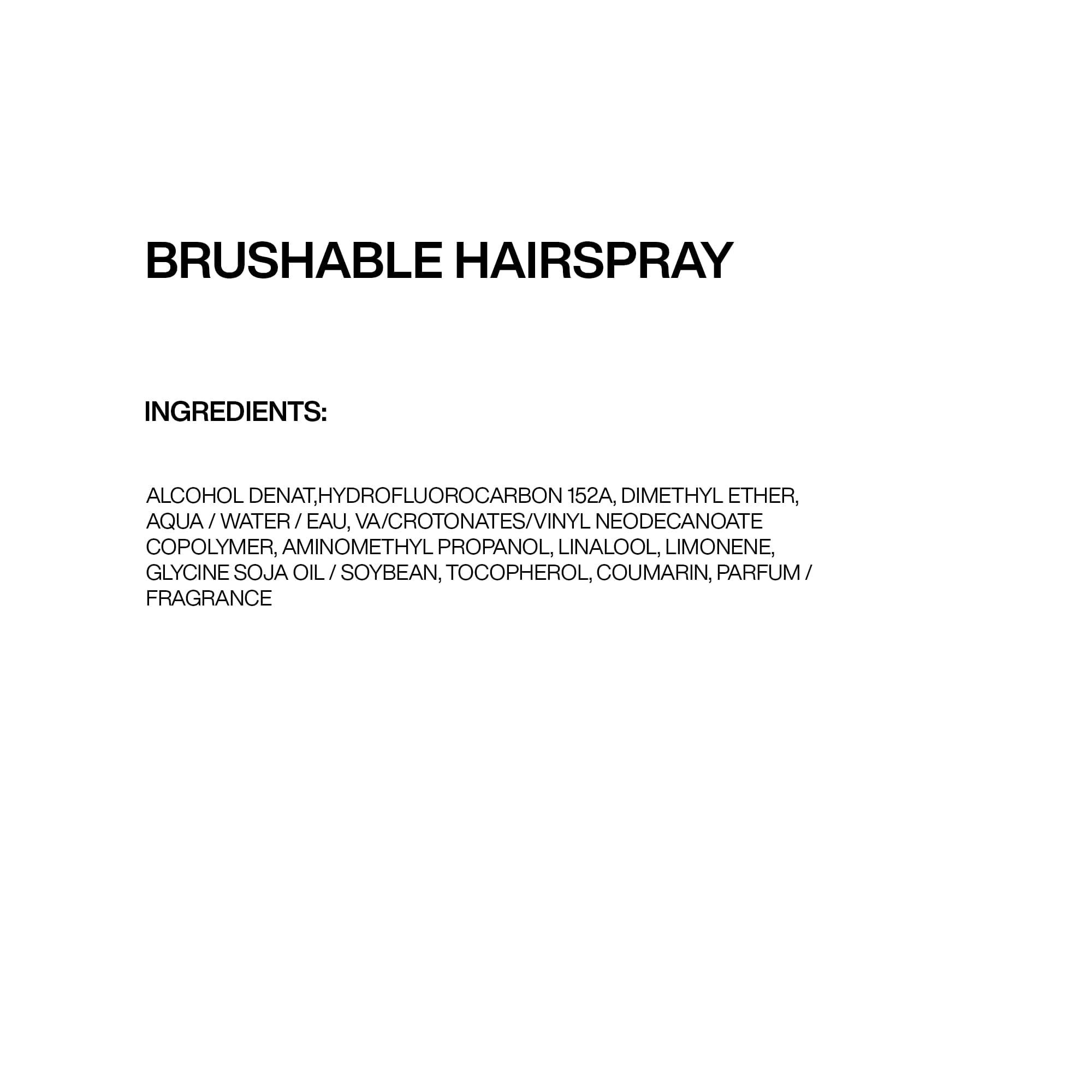 Close-up of Redken Brushable Hairspray 12 can (10.4 oz)