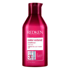 Redken Color Extend Magnetics conditioner bottle pour shows color-safe nourishment.