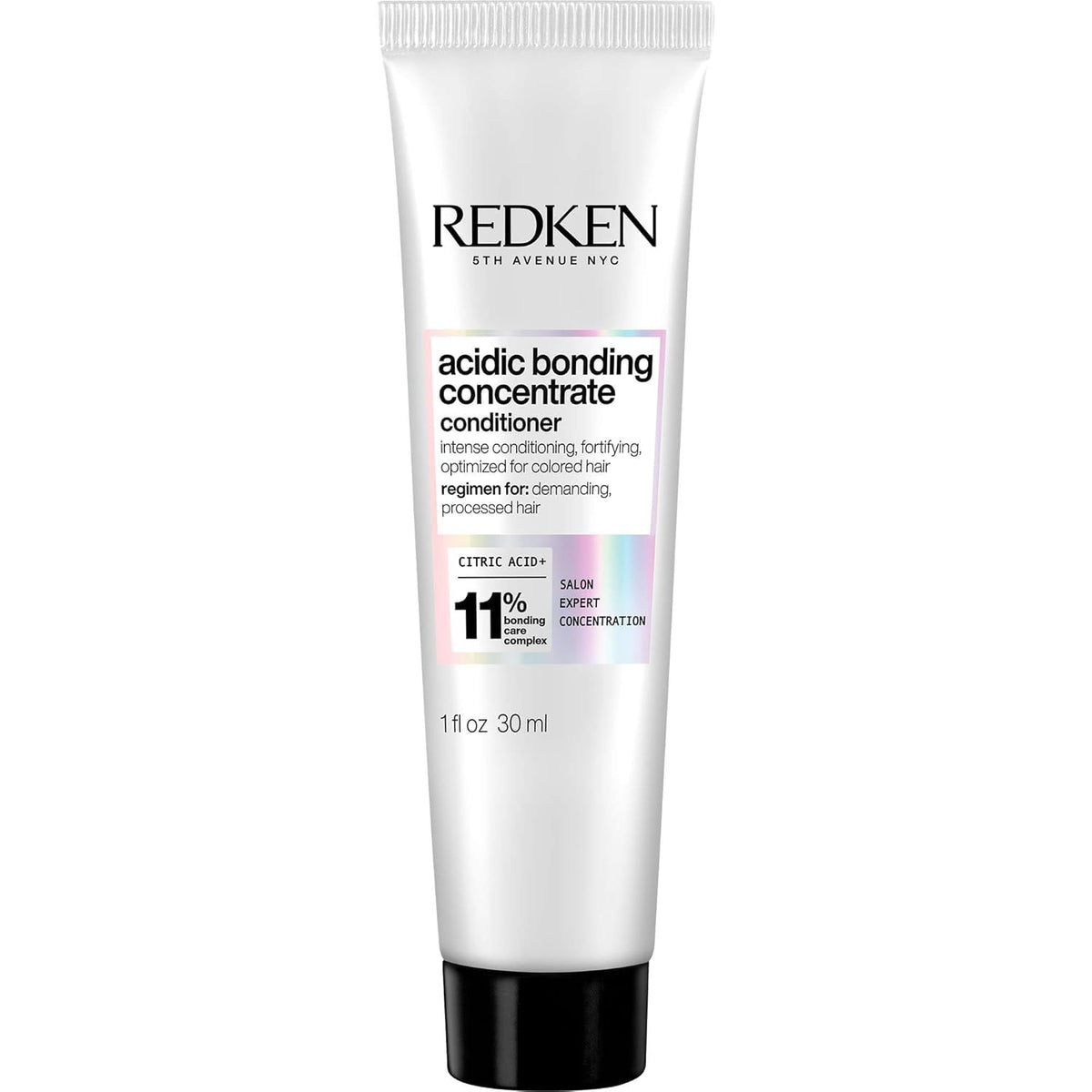 Redken Concentrado Enlace Ácido: botella con dosificador para aplicación precisa.