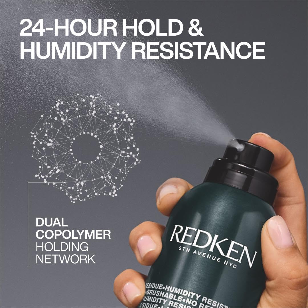 Redken Control Hairspray 28, control total para peinados firmes y duraderos.