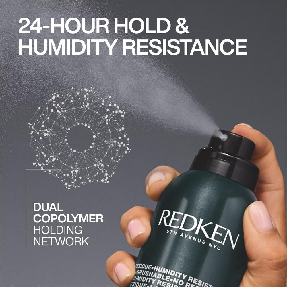 Redken Control Hairspray 28, control total para peinados firmes y duraderos.