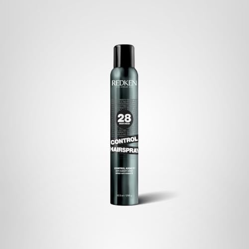 Salon-grade Redken 28 finishing spray for long-lasting style memory